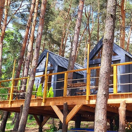 Domki Na Drzewach Skorochow Exteriér fotografie