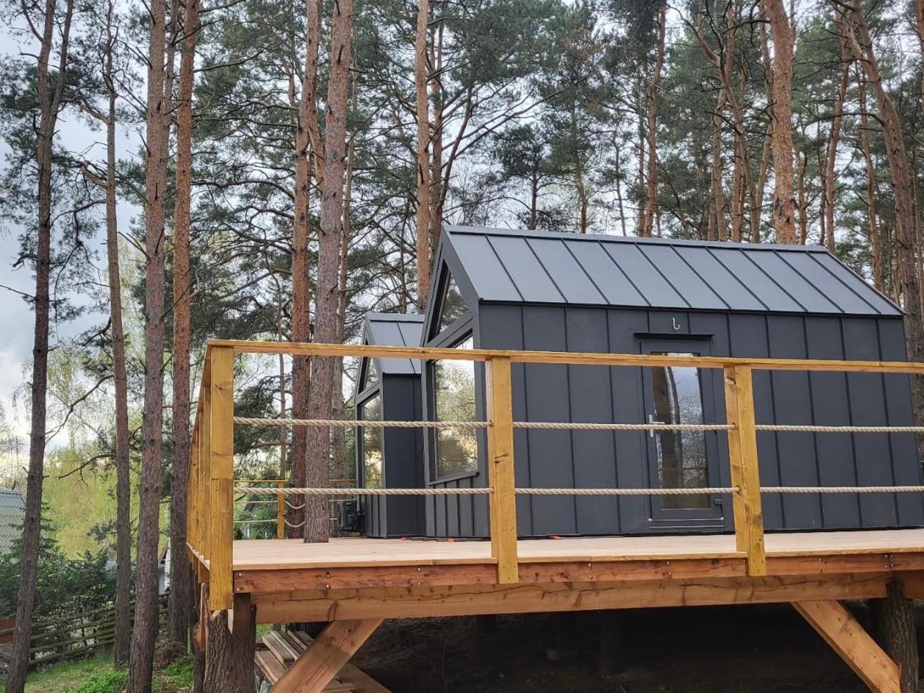 Domki Na Drzewach Skorochow Exteriér fotografie